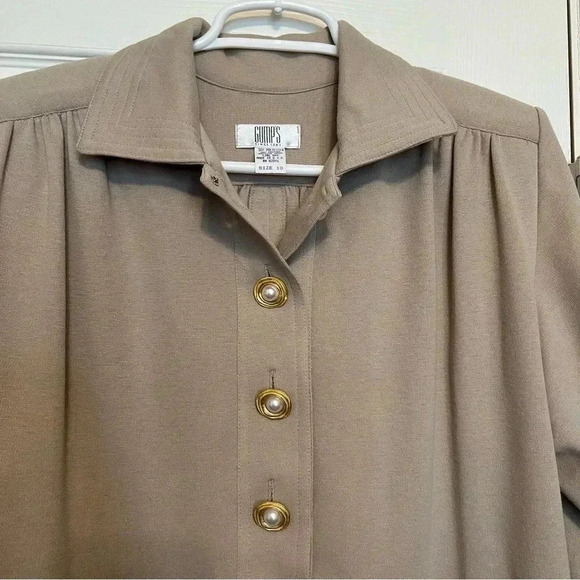 Vintage Gumps Classic Shift Dress- Rare Find -Womens Size 10 - Picture 8 of 8